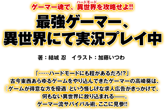 ゲーマー魂で、異世界を攻略せよ!!